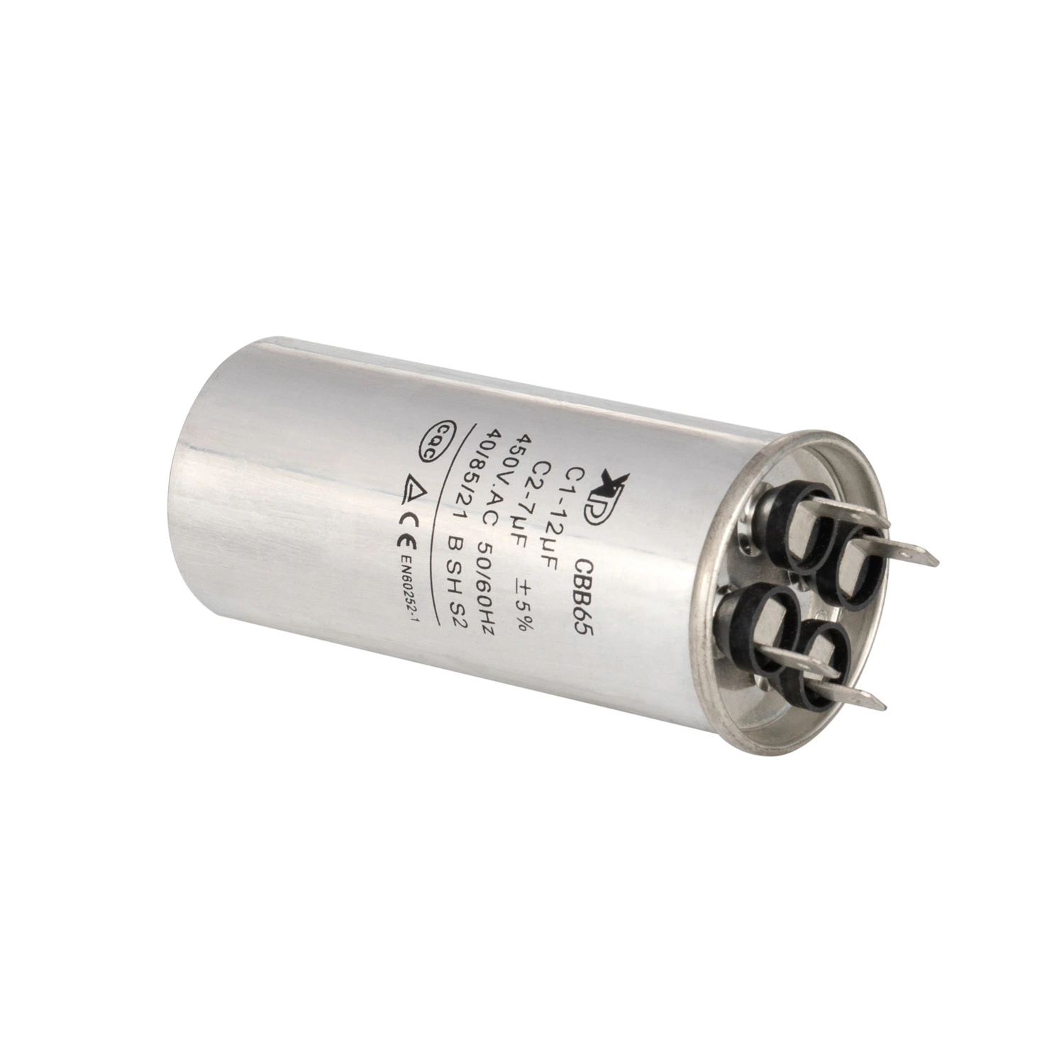 AC Motor Capacitor Lavadora Condensador de Arranque y Funcionamiento Cbb65-1