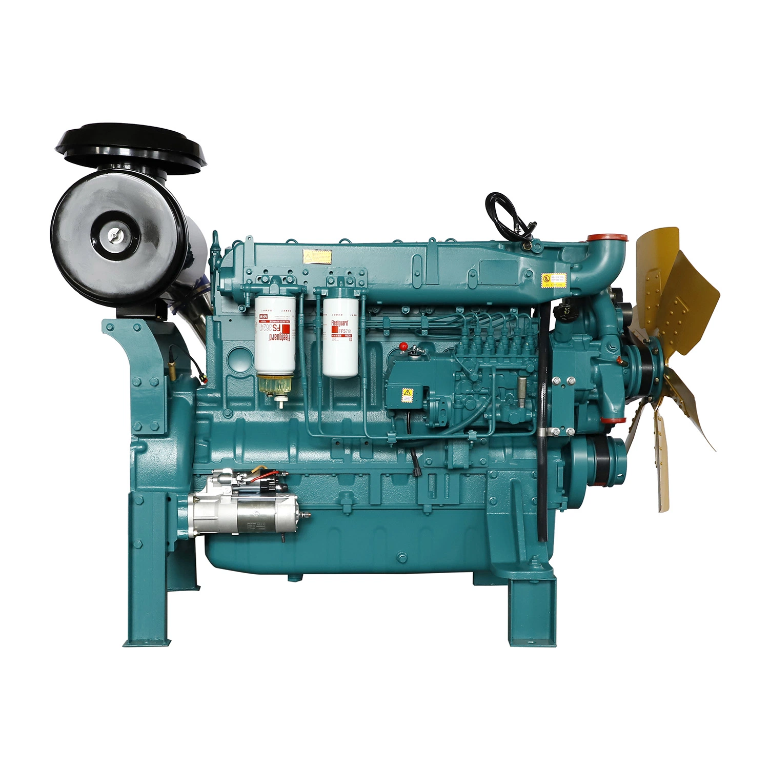 Mayorista de Fábrica Personalizada Color motor diesel refrigerado por agua /Motor diésel de seis cilindros utilizados para la generadora de energía establece con precio competitivo