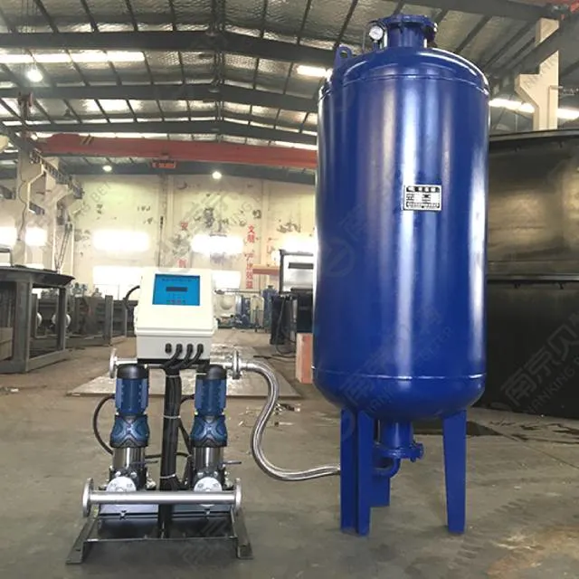 Constant Pressure Equipment for Water Making-up with Vertical Pumps