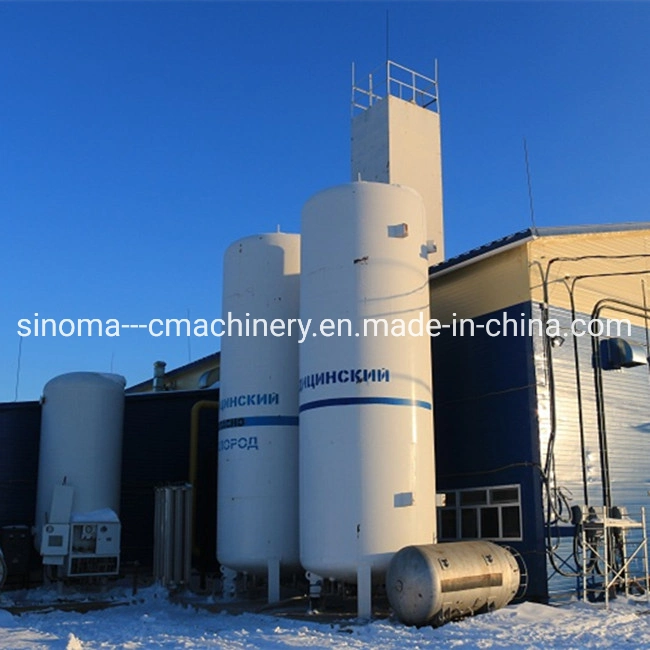 Cryogenic Air Separation Equipment for Making Nitrogen Gas/Oxygen Generating Plant