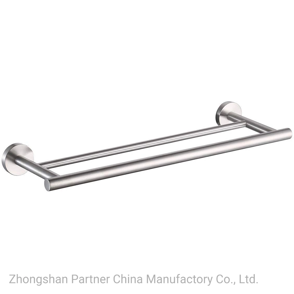 Stainless Steel 304 Little Round Base Single Towel Bar