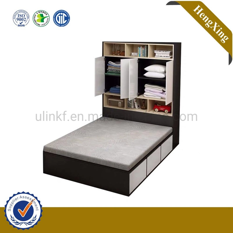 Modern Wholesale/Supplier Wooden Black Children Bedroom Furniture Set Murphy Wall Double Single Kids Beds Bunk Bed Set