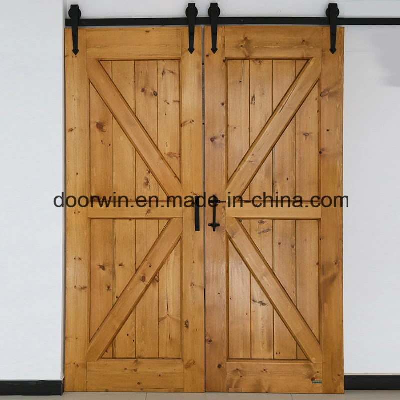 Most Popular Wood Barn Door Made by Doorwin