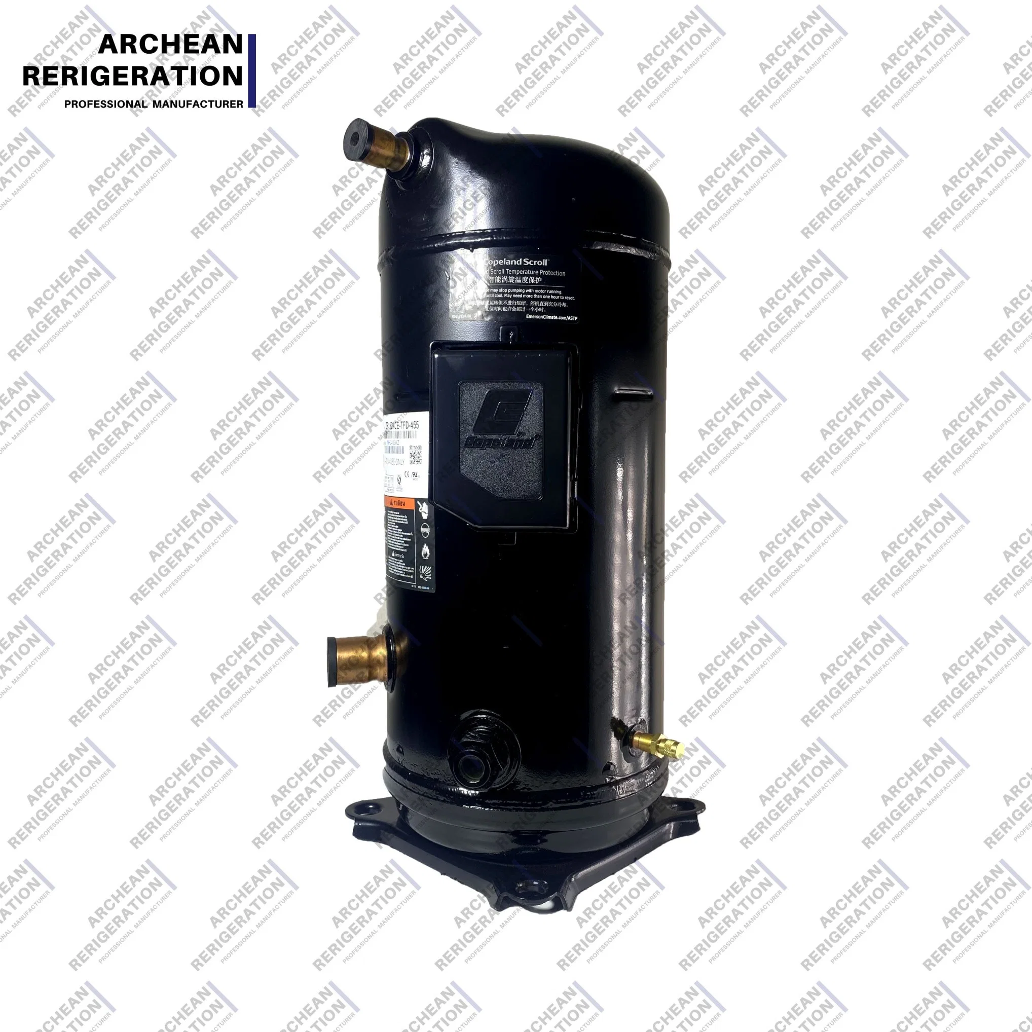 Compresor de aire acondicionado ZR Scroll Precio Zr40K3e-Pfj-522 compresor de aire acondicionado Equipo de refrigeración de la unidad de sala fría