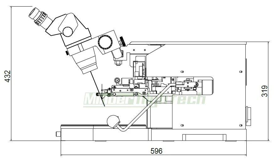 Semiconductor Welding Line Multifunctional Bonding Machine Gold Wire Wedge Bonder