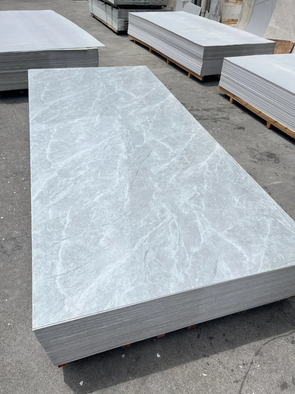 High Gloss UV Board Artificial Marble Sheet UV Coated Sheet