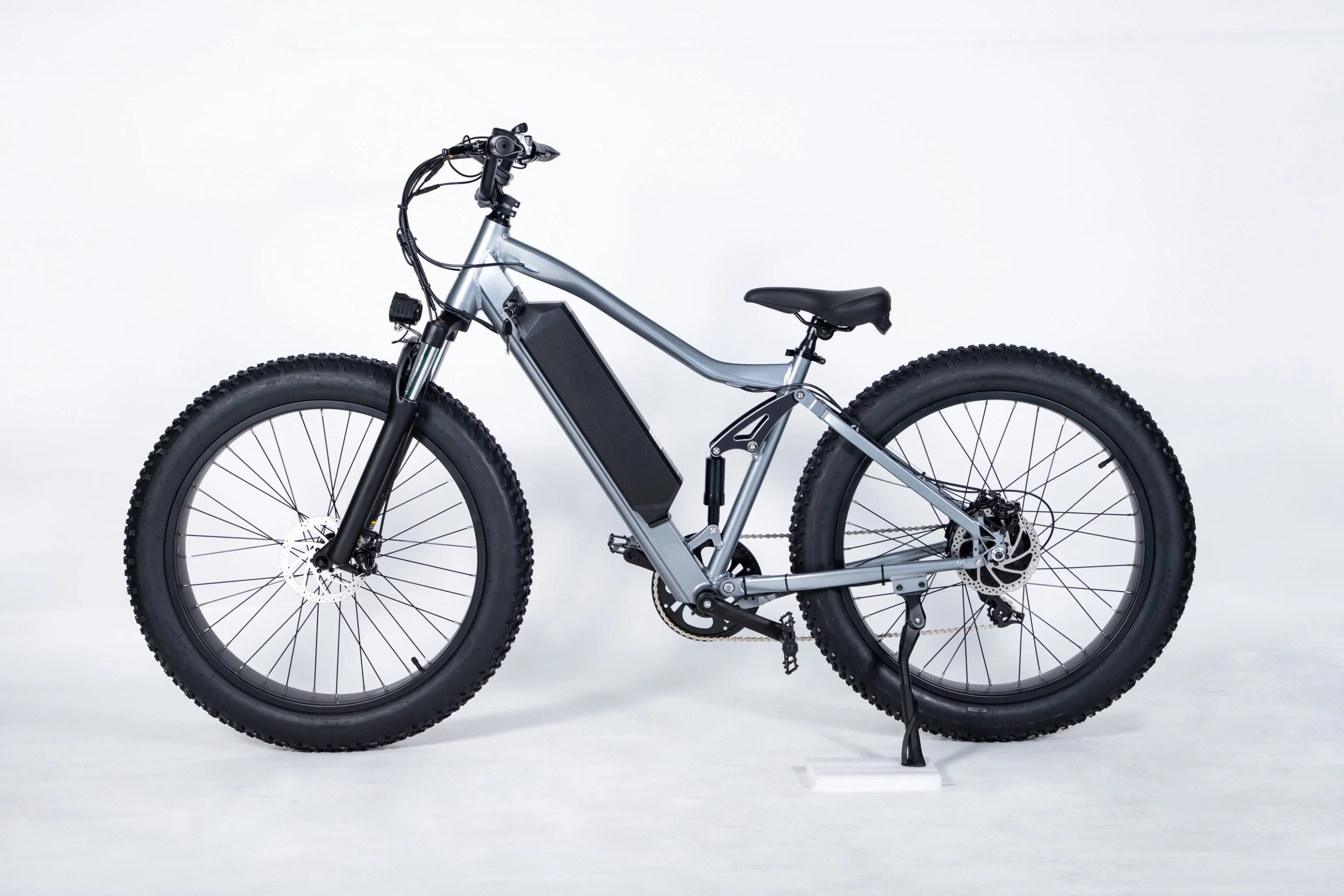 CE Approved Cheap Chinese Factory 48V 500W Electric Bicycle Fat Tire Mountain Electric Bike