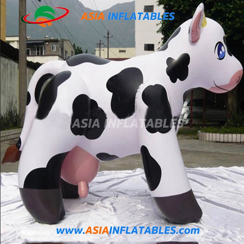 Multiple Color Inflatable Cow for Exhibition