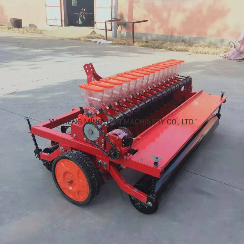 2020 Venta caliente Hithced Tractor semillas de hortalizas Sembradora para zanahorias tomate