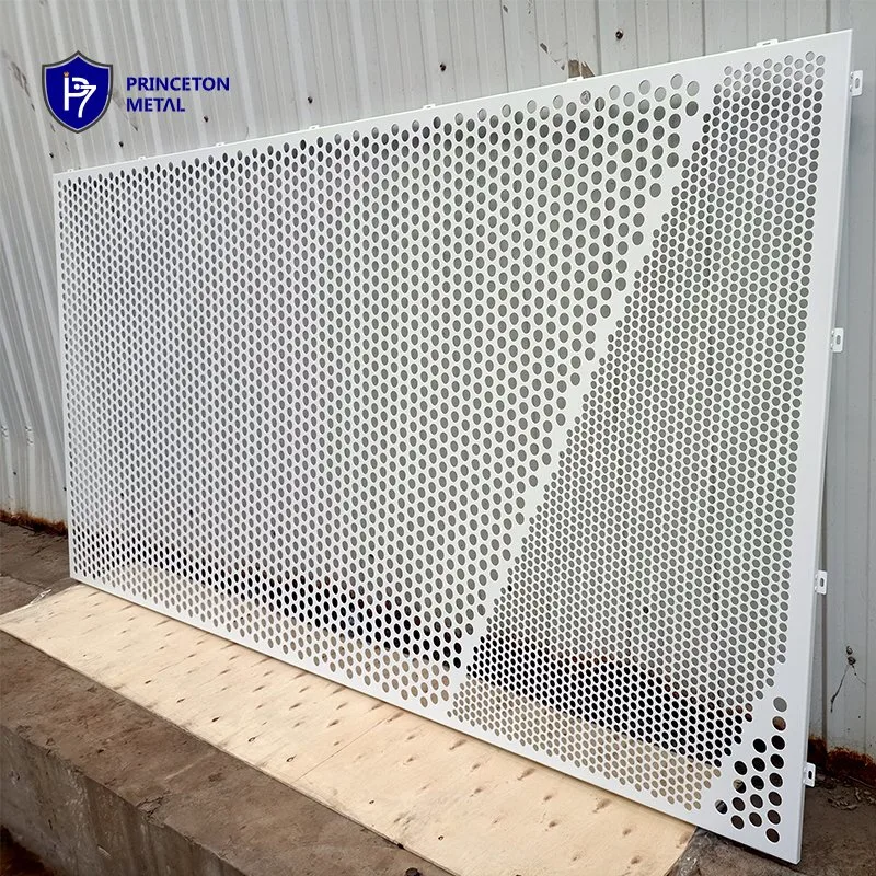 Aluminum Perforated Facade Exterior Wall Cladding Panels