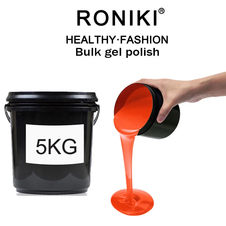 Riniki High quality/High cost performance clous extension No Burn Color Poly acrylique Gel en vrac OEM