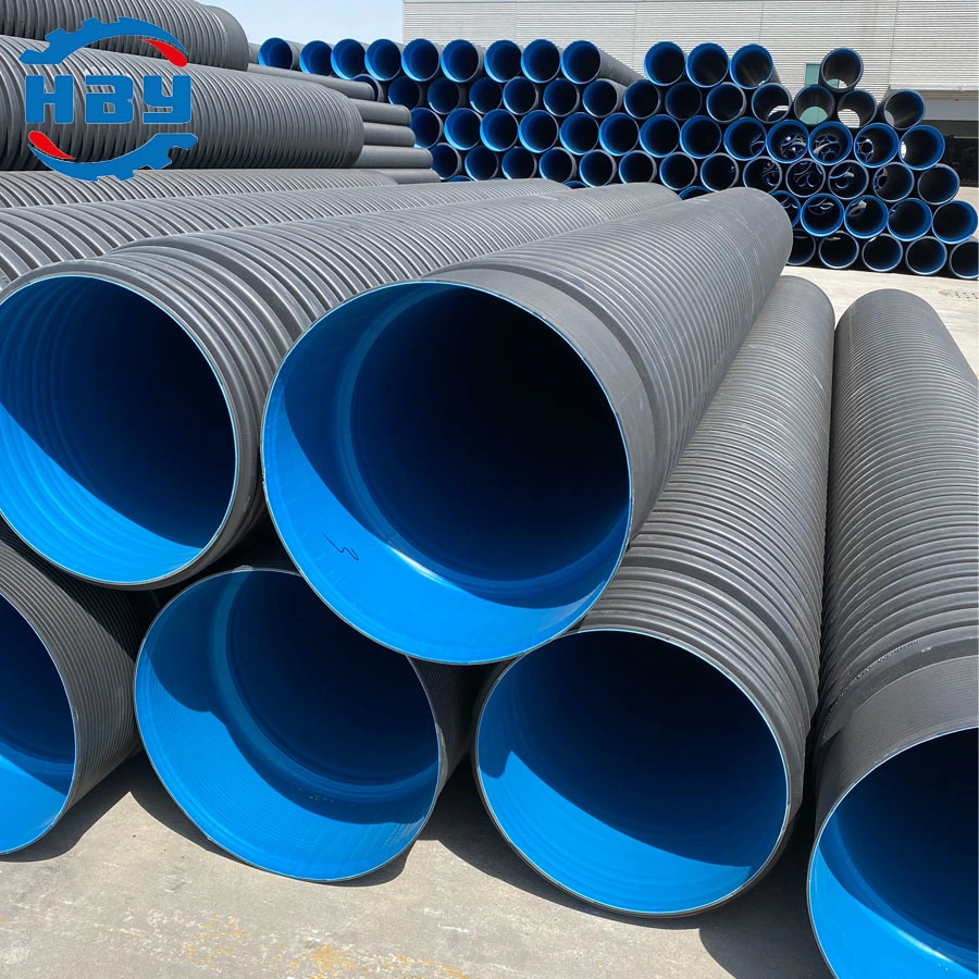 300mm HDPE Double Wall Corrugated Pipe for Building Drainage Wholesale/Supplier Price