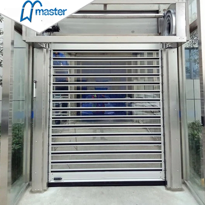 Master Well Aluminum Roller Shutter Door with Electric House Windows