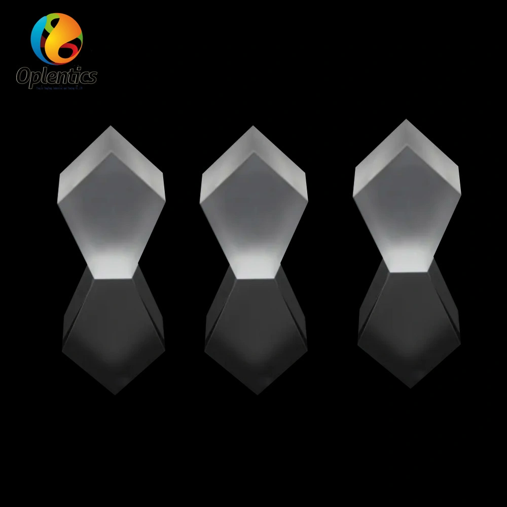 High Precision UV Fused Silica Quartz Beamsplitter Penta Prism