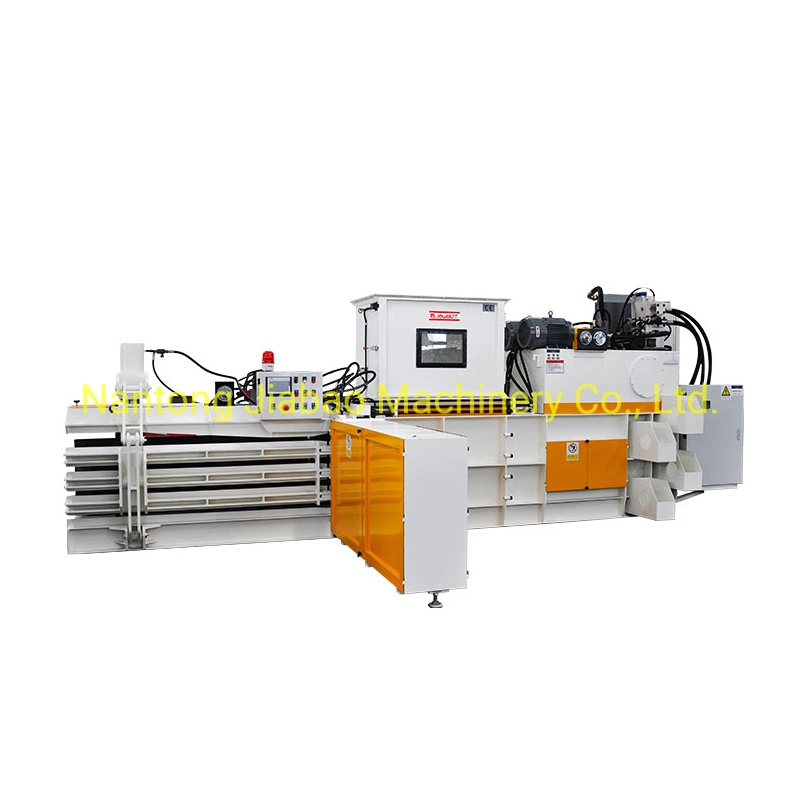 Jewel Brand Factory Supply Full Automatic Horizontal Hydraulic Cigarette/Tobacco Packaging Pritning Waste Press Baler Machine