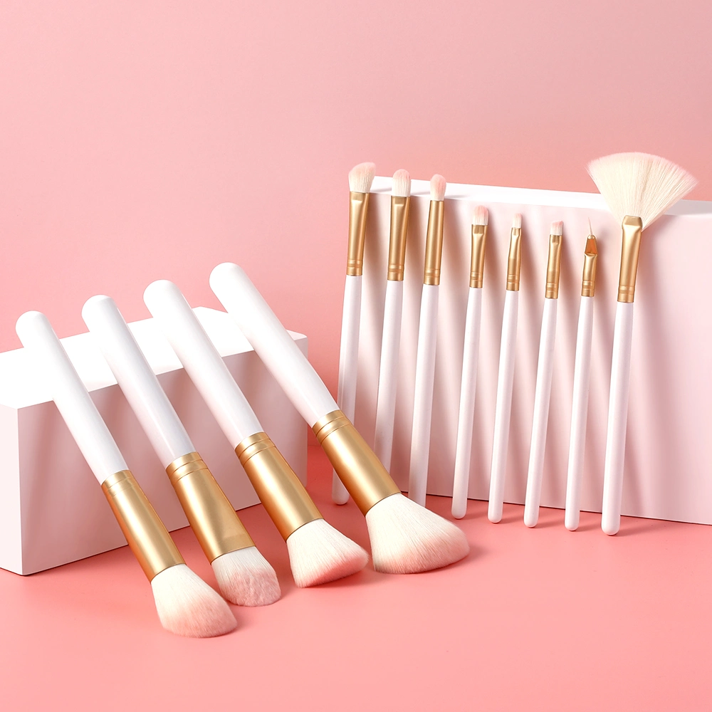 Customized 12PCS Cosmetic Brushes Set Professional Multifunction Makeup Brushes