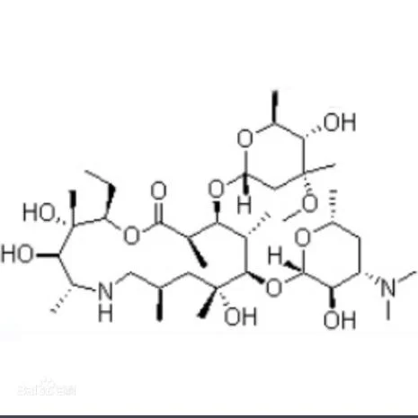 Materias primas farmacéuticas de polvo en un 99% CAS 83905-01-5 Azitromicina