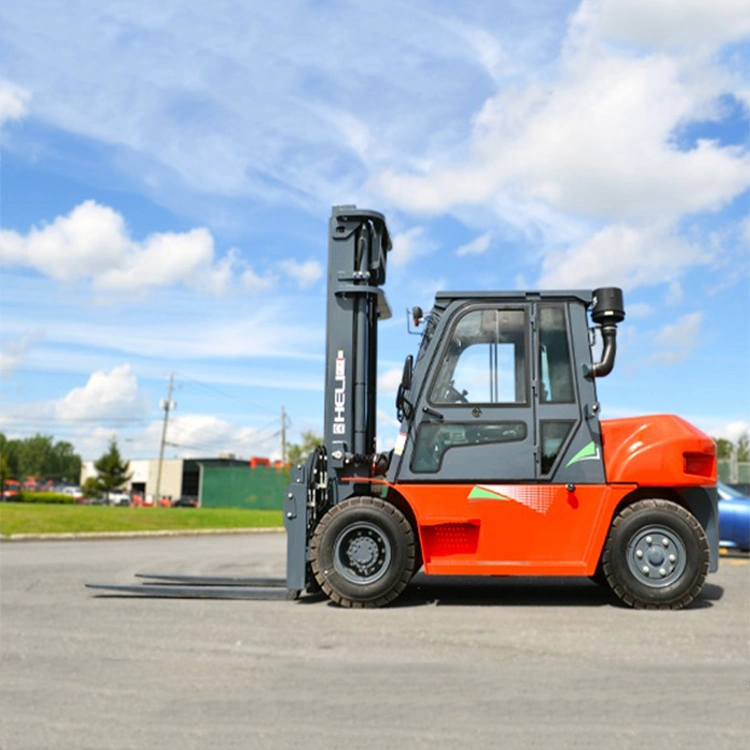 Japanese Used Heli Cpcd70 Cpcd100 Forklift in China Used Diesel Forklift for Sale 10 Ton