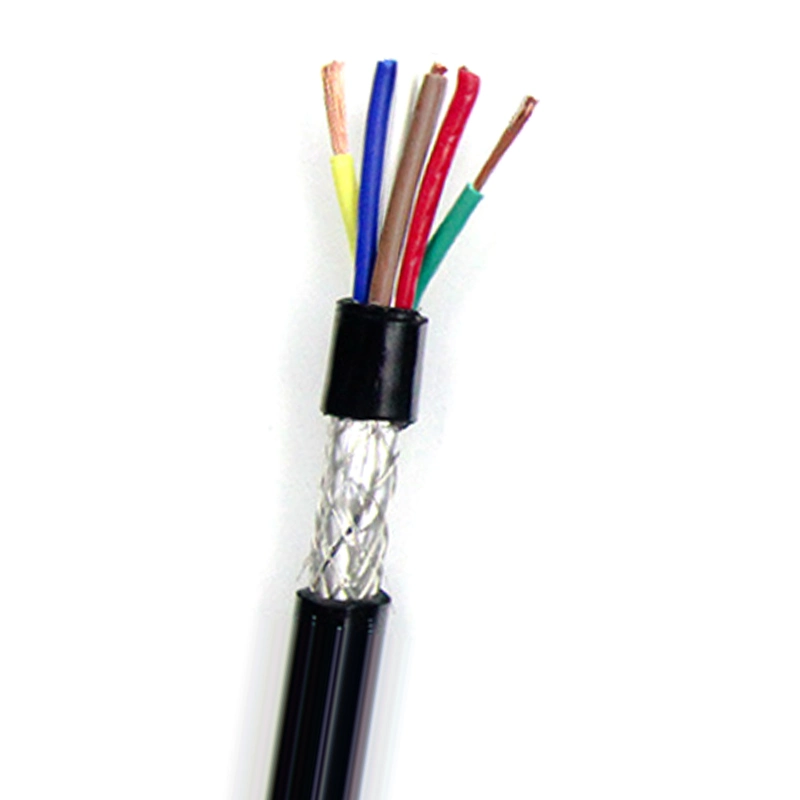 UL2517 PVC Multi-Core Shielded Wire Elastic PVC Shielded Signal Copper Wire Core Electrical Cable