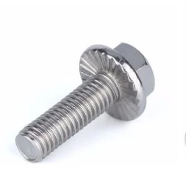 M10 M16 A4 A2 SS316 SS304 Stainless Steel Hex Flange Bolt DIN6921