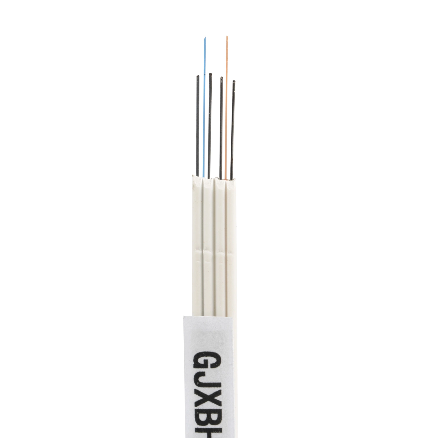 Indoor FTTH Drop Cable Bow-Type Fiber Optic Cable Single/Multi Mode 1/2/4 Core Gjxh/GJXFH Optical Cable Network Cabling Telecommunication Cable Belden/Panduit