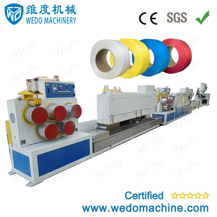 PP Pet Wrapping Strap Extruding Units Pet Strapping Band Production Line