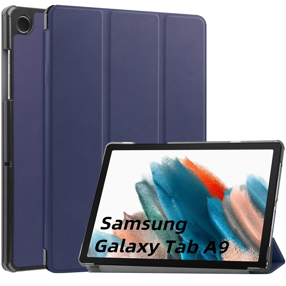 حقيبة جلدية لـ Samsung Galaxy Tab A9 2023 Tablet Cover الملحق