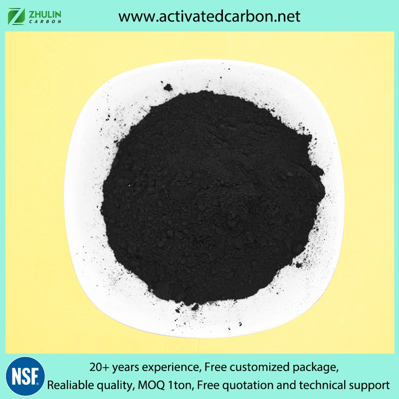 Pulverised Activated Carbon Powder for Decolorization Soap Making for Sale