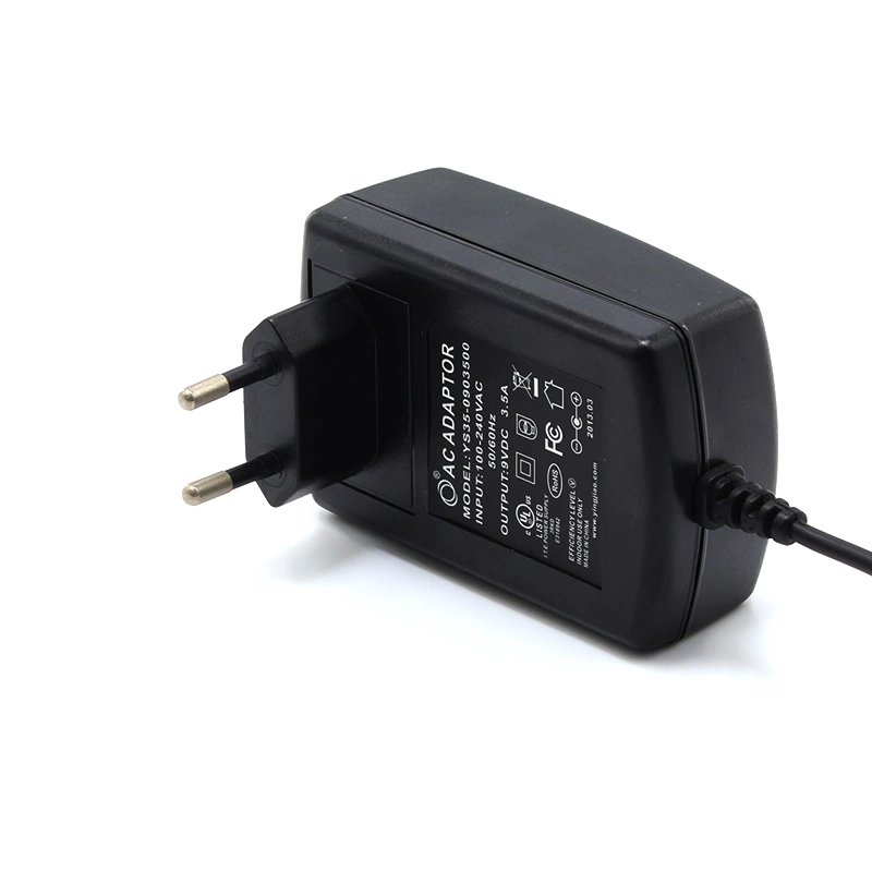 Nous Yingjiao ODM / OEM/UE/RU/AU chargeur de batterie Li-ion de bouchons 36W 16,8 V DC adaptateur électrique chargeur de batterie au Lithium mur