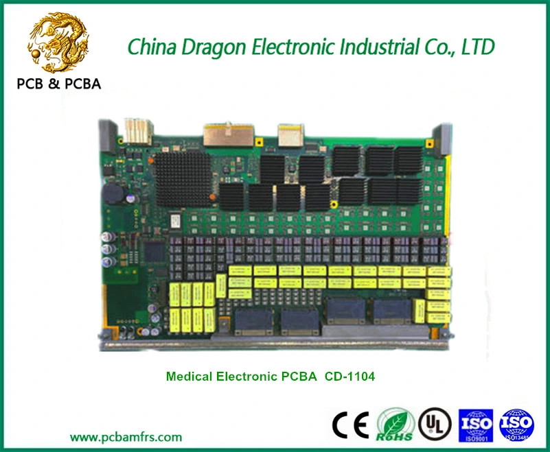 Custom 1-20 Layers 94V0 RoHS Printed Circuit Board PCBA Assembly Medical Motherboard