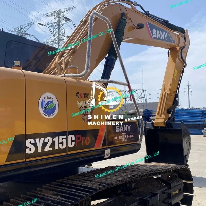 Cheap Price Crawler Engineering Construction Machinery Used Sany Excavator Sy215h U for Sale