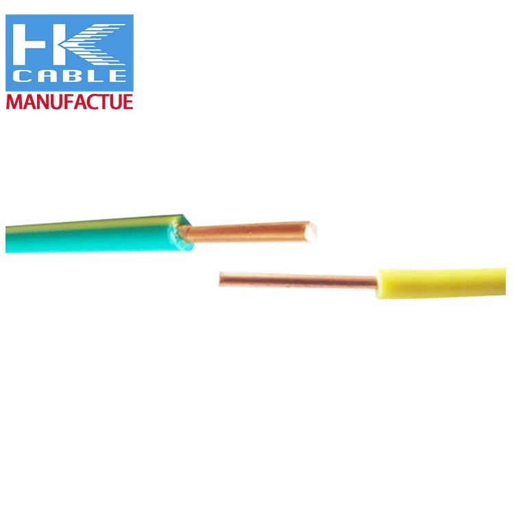 H07V-U cable conductor sólido Moke halógenas de baja sin cable eléctrico de 1,5 mm de cobre sólido puro núcleo único Cable eléctrico cableado para el hogar