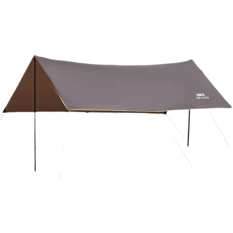 Amazon Custom Cotton Canvas Oxford Luxury Glamping Camping Tienda para Festival de Música 3-6 personas Camping carpas