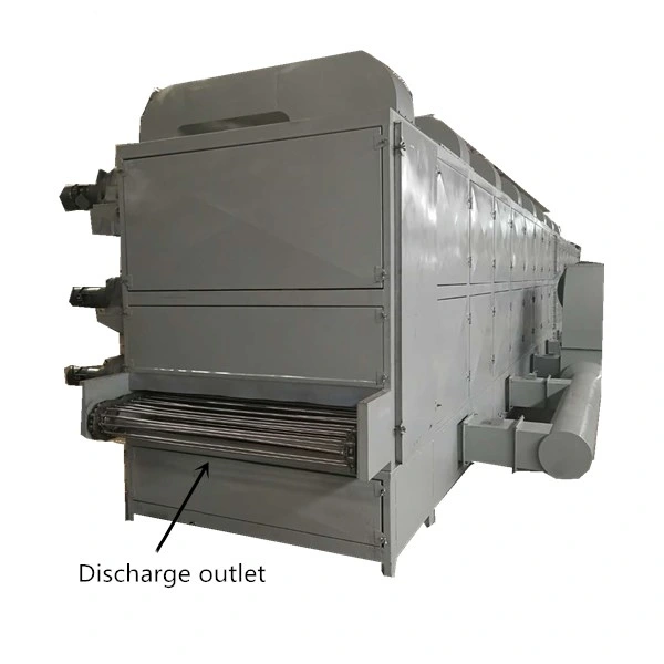 Automatic Large Capacity Carrot Chips Slice Drhydrator Mesh Belt Dryer Drying Machine