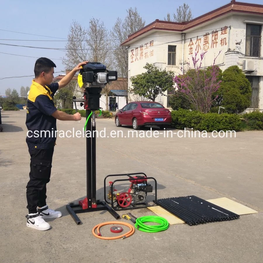 Geological Engineering Exploration Backpack Portable Gasoline Core Drilling Rig