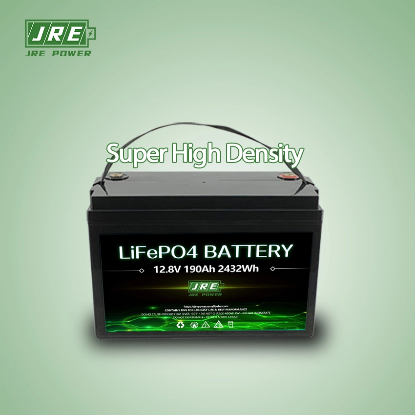 Large Capacity 12V 190ah LiFePO4 Battery/Rechargeable Lithium Battery