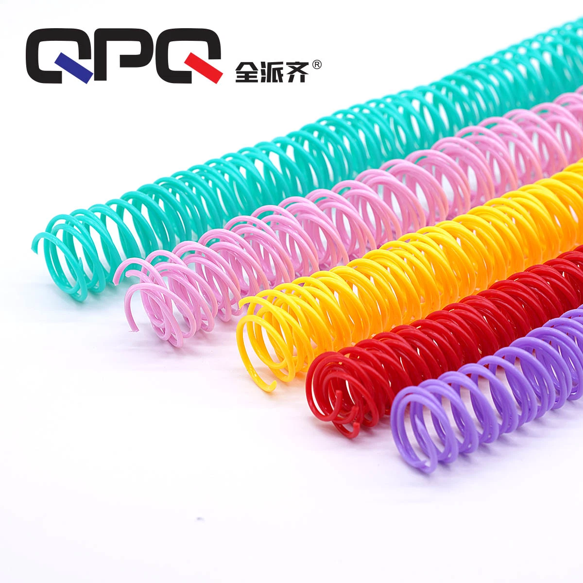 Hot Sale Plastic PVC Spiral Coil for Notebook Binding