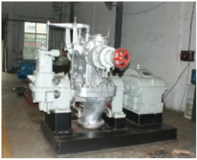 750kw-1500kw Single Layer Back Pressure Steam Turbine