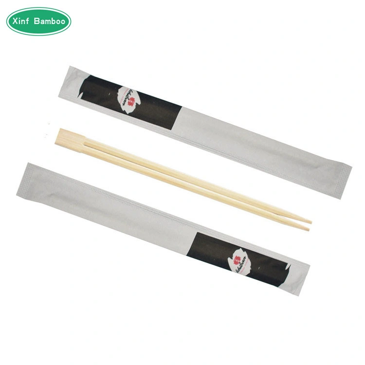 Customized Printed Full Paper Cover Food Grade High quality/High cost performance  Fancy Bamboo Chopstick