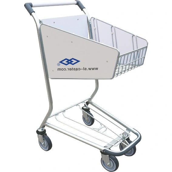 Airport Baggage Passenger Aluminium Airport Luggage Trolley