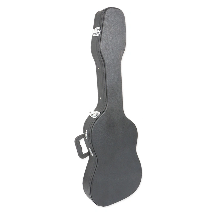 Musical Instrument Accessories Wood/Sponge/Leather Hand-Held High Grade Electric Bass Guitar Hard Case for Electric Bass Guitar