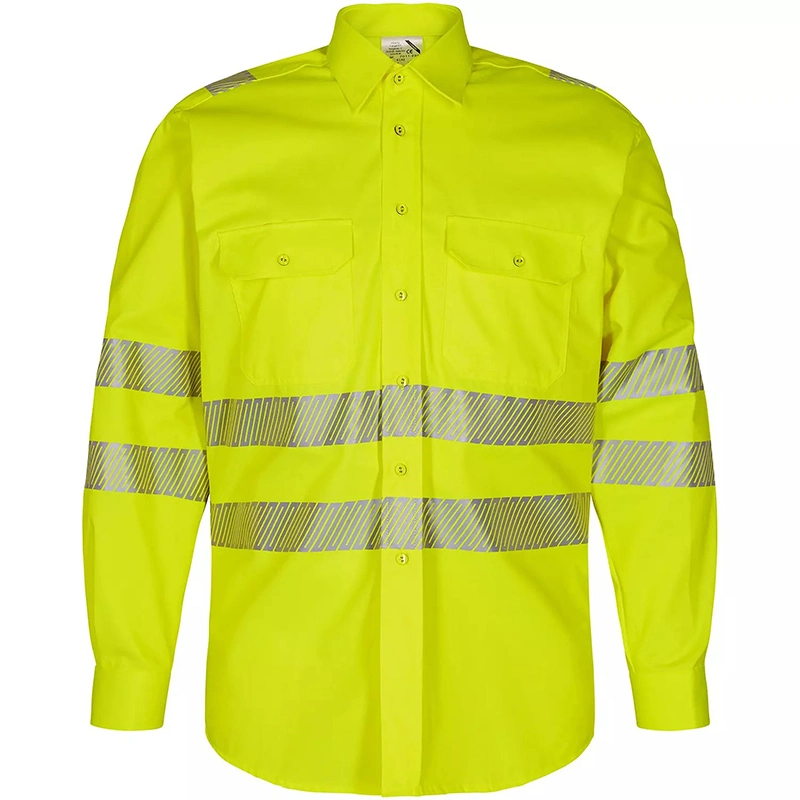 Coal Mining Welding Red Work Frc Men Flame Resistant Reflective Shirts Men Workwear