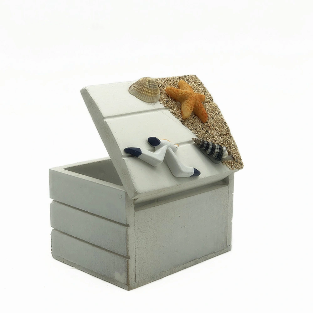 Sea-Life Souvenir Geschenk Holz Material Mini Craft Box