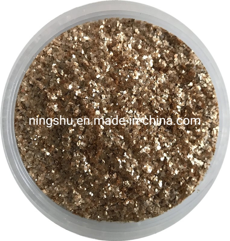 Gold Mica Phlogopite Muscovite Mica for Painting and Coating