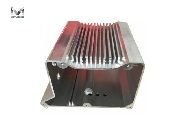 Aluminum Extrusion Heatsink Case with Electrophoretic Coated