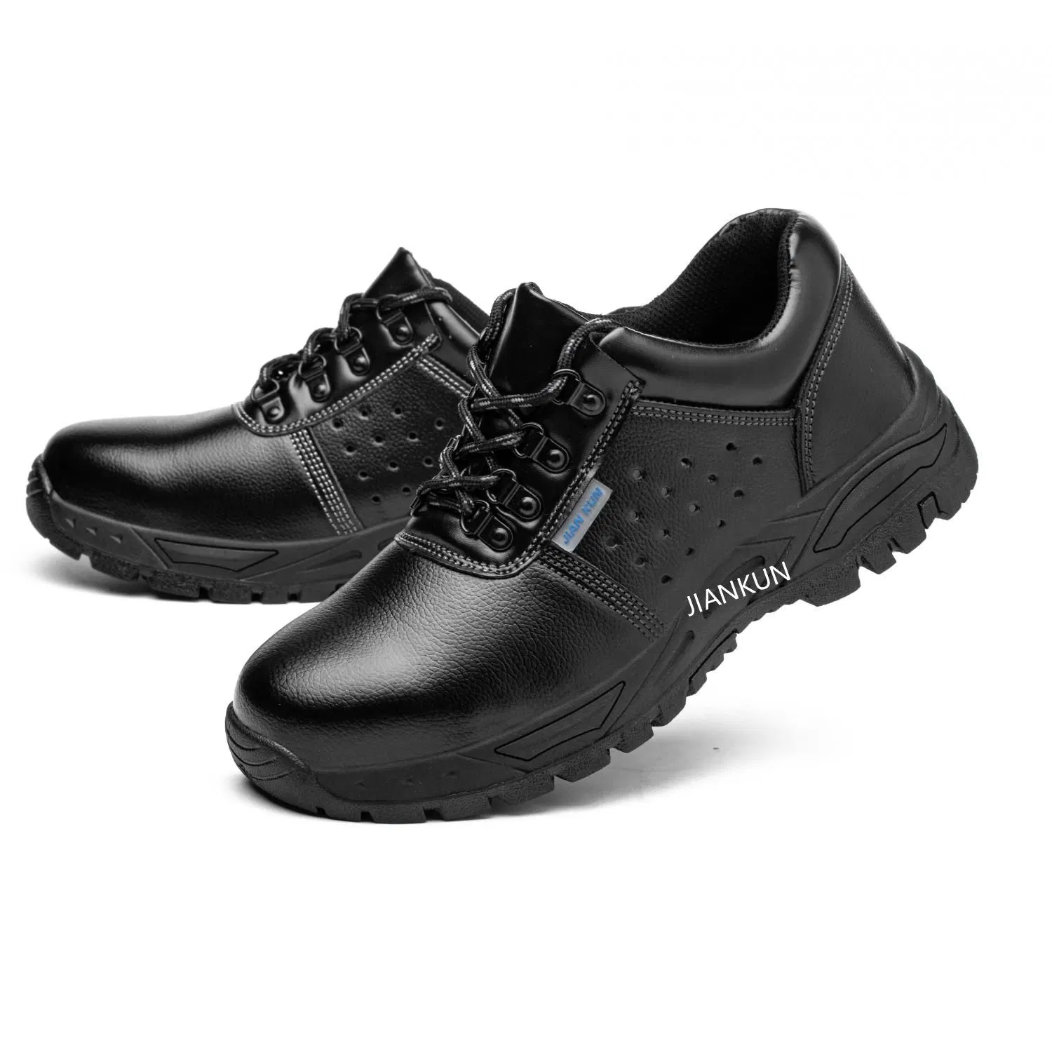 Leather Safety Shoes Safety Boots with Steel Toe Cap