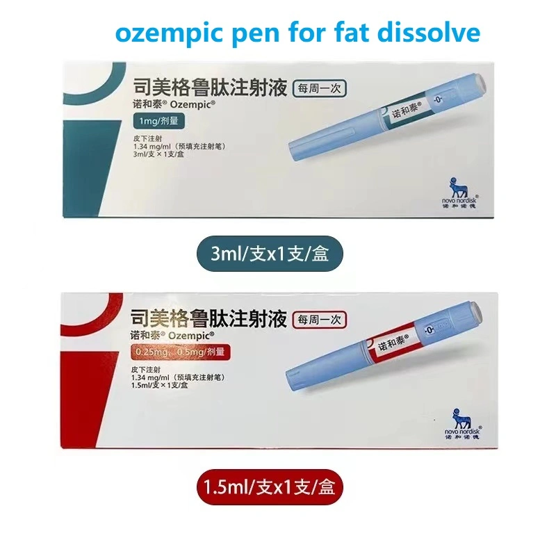 La FDA aprobó Novo Nordisk Ozempic Wegovy Victoza Saxender Pen para Fat Disslve Buring lipolítica de Inyección de grasa de la lipólisis en línea de tratamiento de inyección de solución de