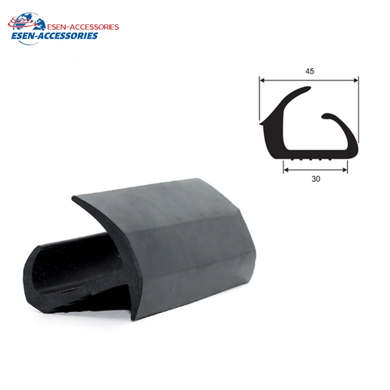 ISO Container Door Profile Spare Parts EPDM Rubber Shipping Container Door Profile Seal Gasket