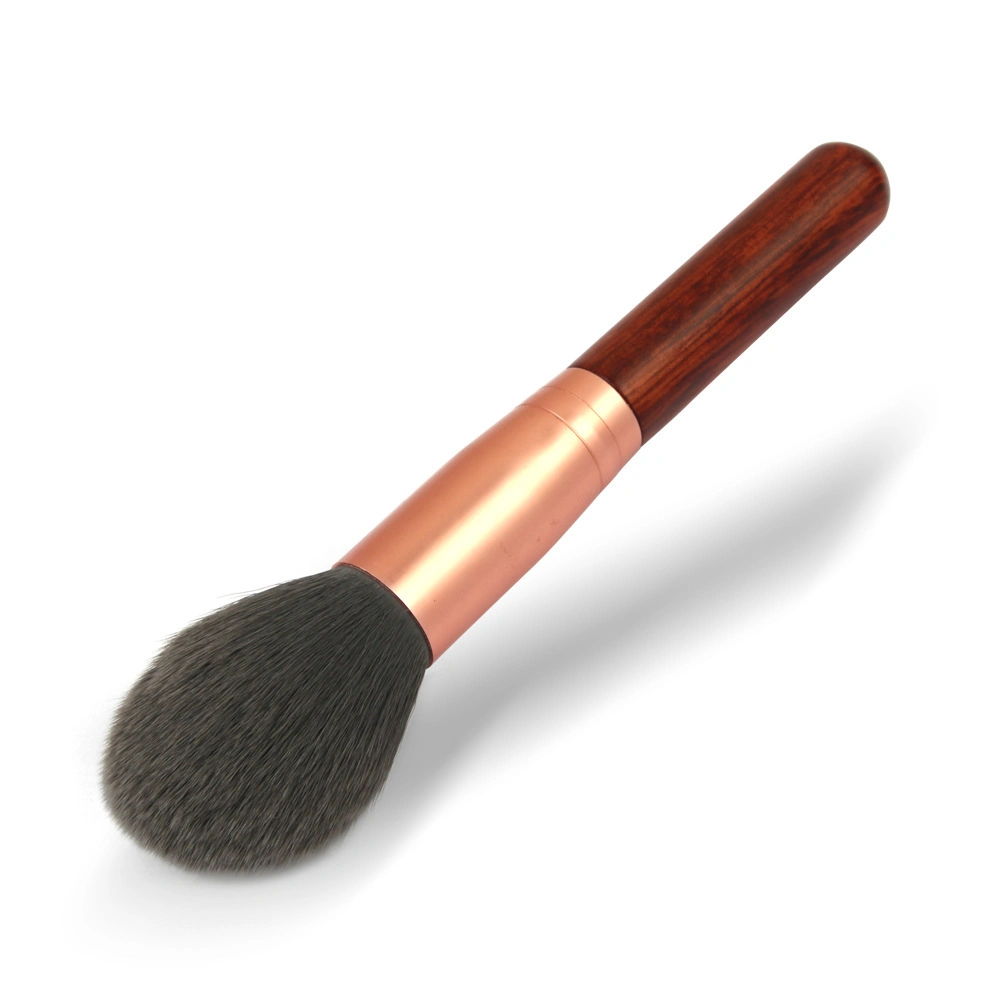 Nuevos productos OEM 15cm Fundación Cepillos Portátiles Herramienta caliente vender belleza maquillaje de fibra artificial Blush Brush Cepillo Cepillo cosmético