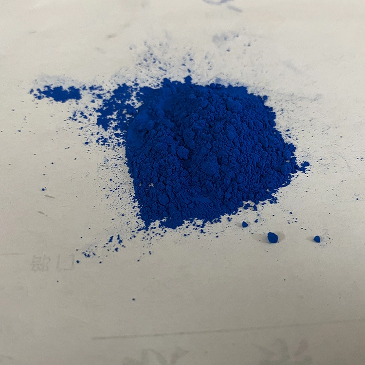 Oxyde de fer de pigment bleu pour béton et de la brique de couleur